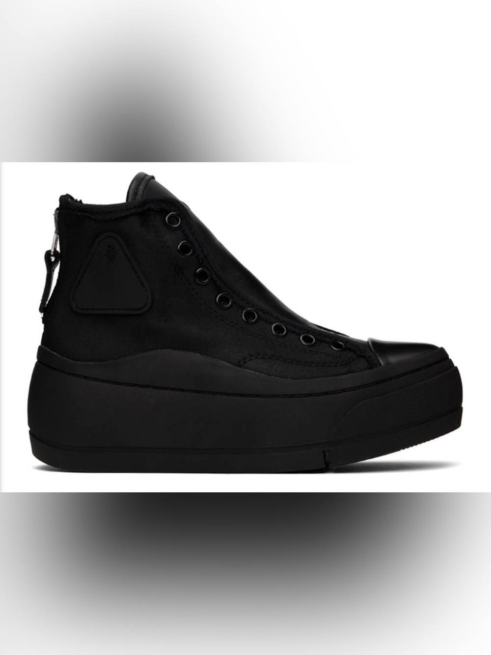 R13 lace free Kurt high top platform sneakers